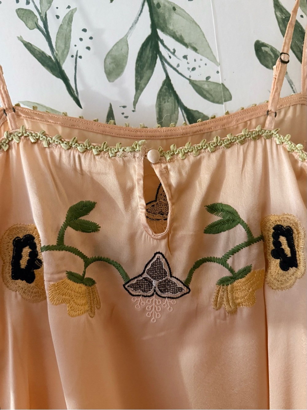 Free People “Bali Garden Party” Slip Dress - Picture 4 of 9